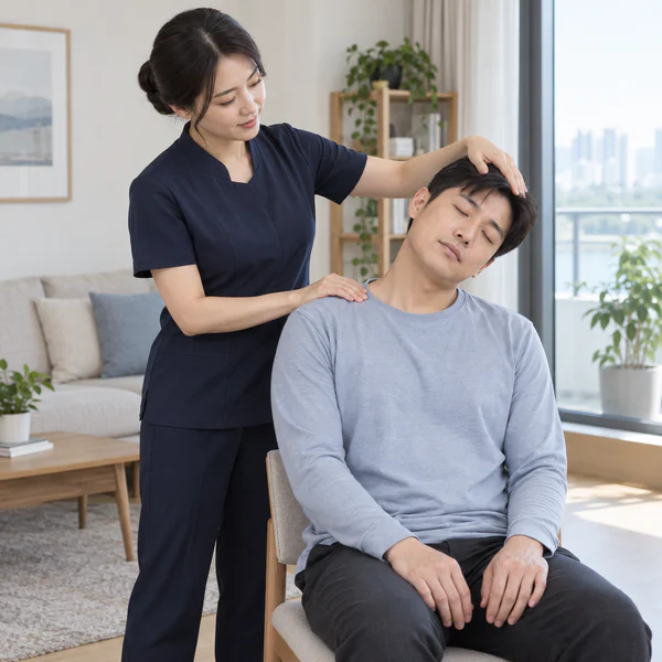 웰니스 솔라테라스 마사지 안내 이미지